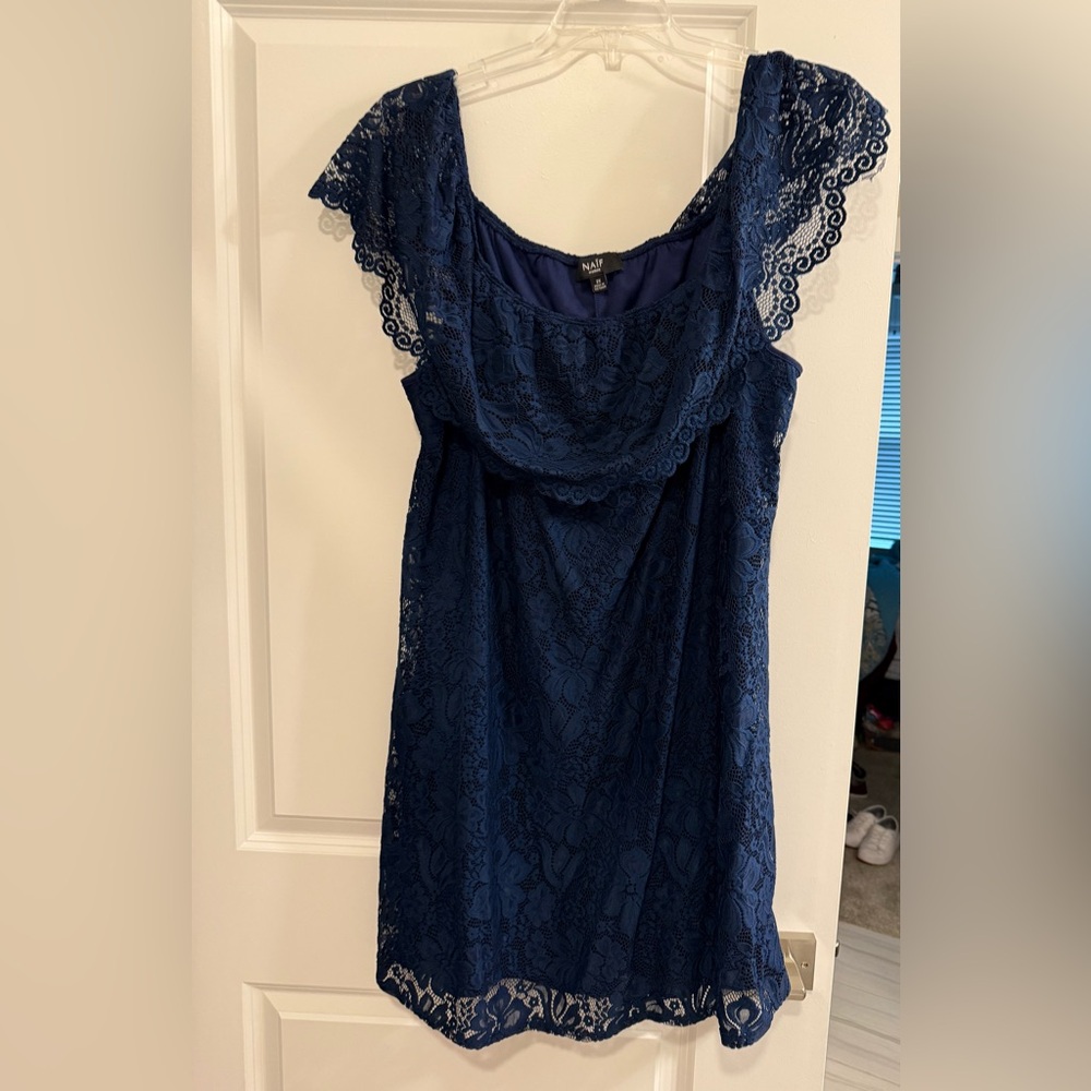 Navy blue dresss